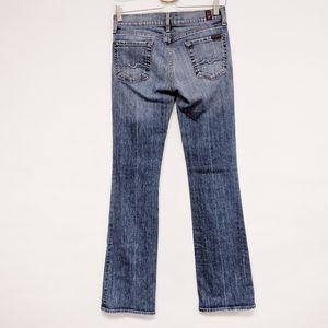 7 for all mankind | bootcut mid-rise denim jeans